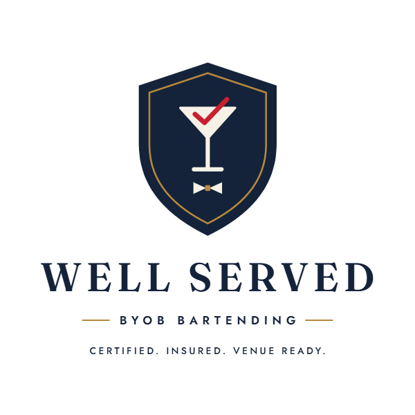 Well Served BYOB Bartending logo